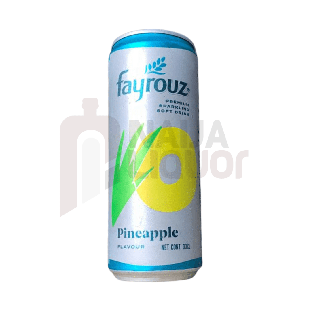 Fayrouz Pineapple Sparkling Drink 33cl