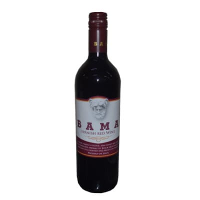 Bama Spanish Red Wine