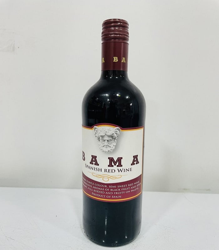 Bama Spanish Red Wine