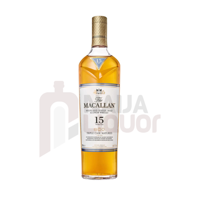 The Macallan Double Cask 15 Years Old | Single Malt Scotch Whisky | 70cl