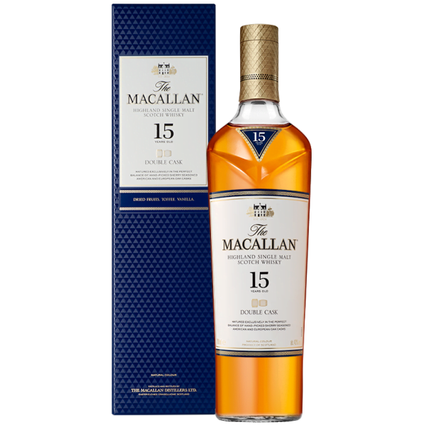 The Macallan Double Cask 15 Years Old | Single Malt Scotch Whisky | 43% | 70cl