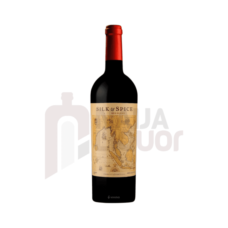 Silk & Spice Red Wine bottle