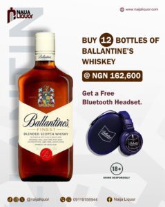 12 Bottles of Ballantines