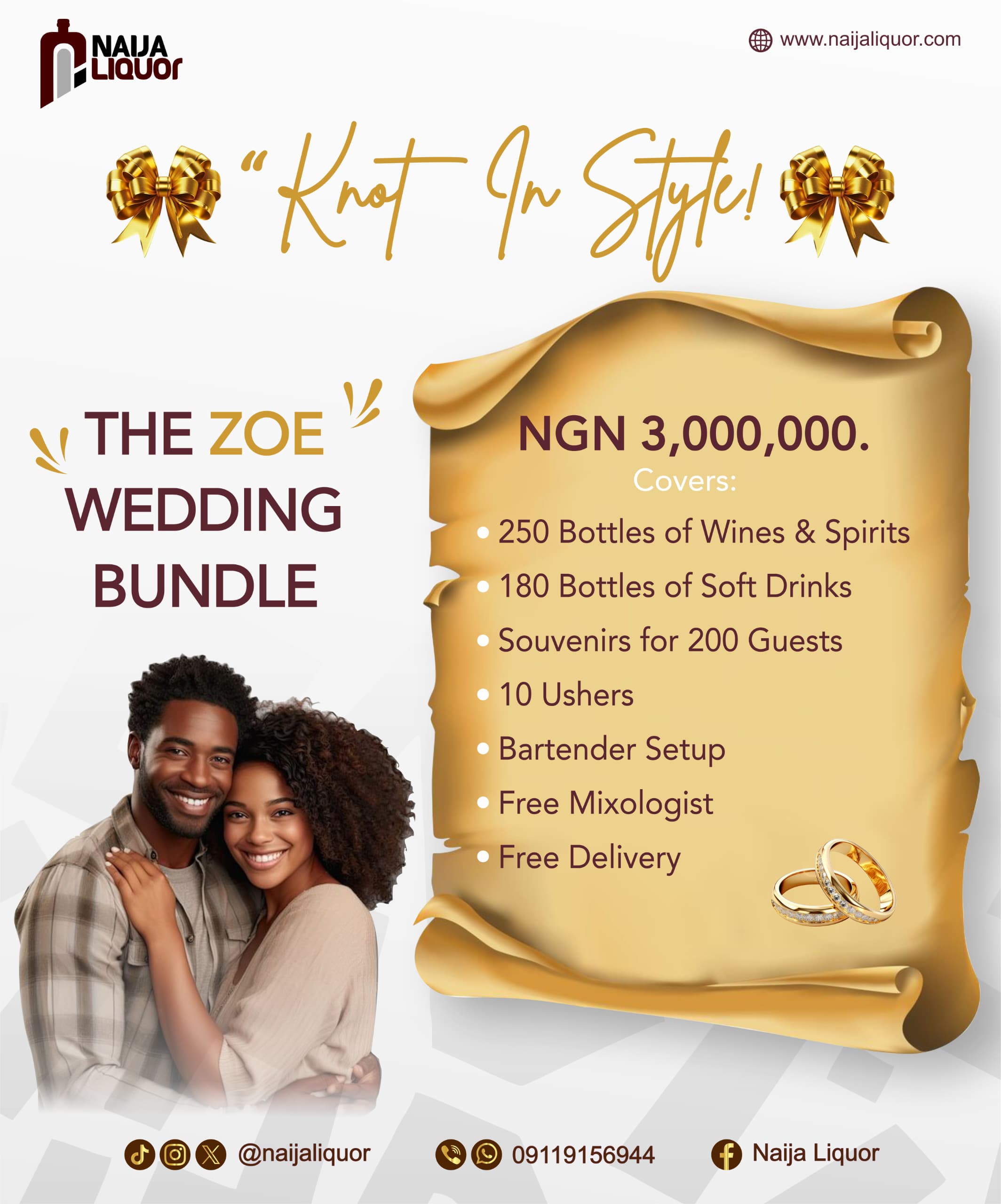 The Zoe Wedding Bundle