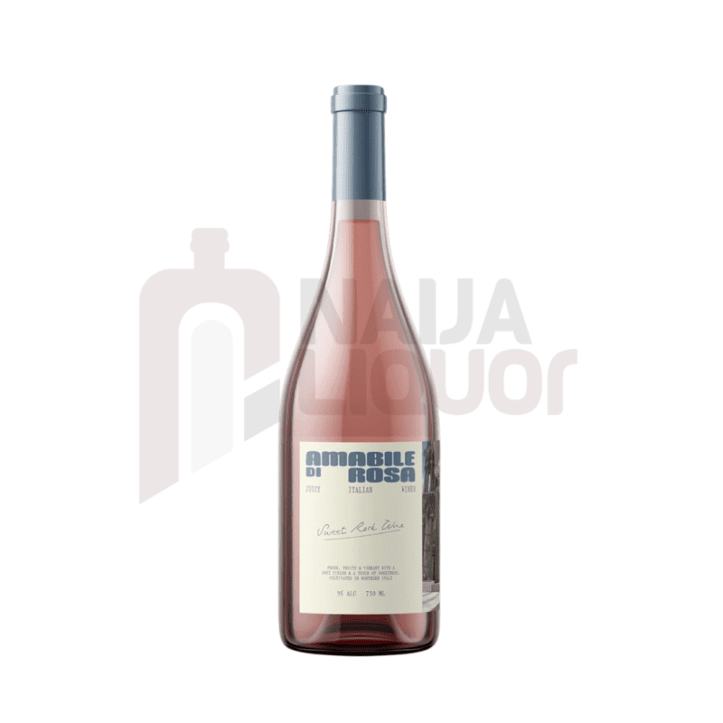 Amabile di Rosa Sweet Rose Wine bottle