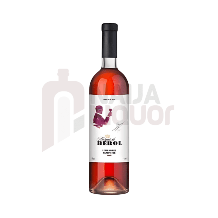 Berol Semi Sweet Rose Wine bottle