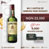 Naija Liquor Exclusive Sales: Jameson Irish Whiskey