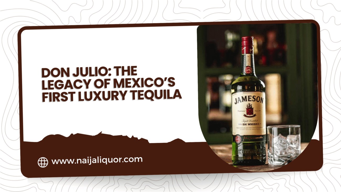 Jameson Irish Whiskey bottle