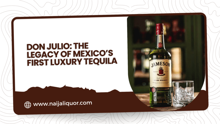 Jameson Irish Whiskey bottle