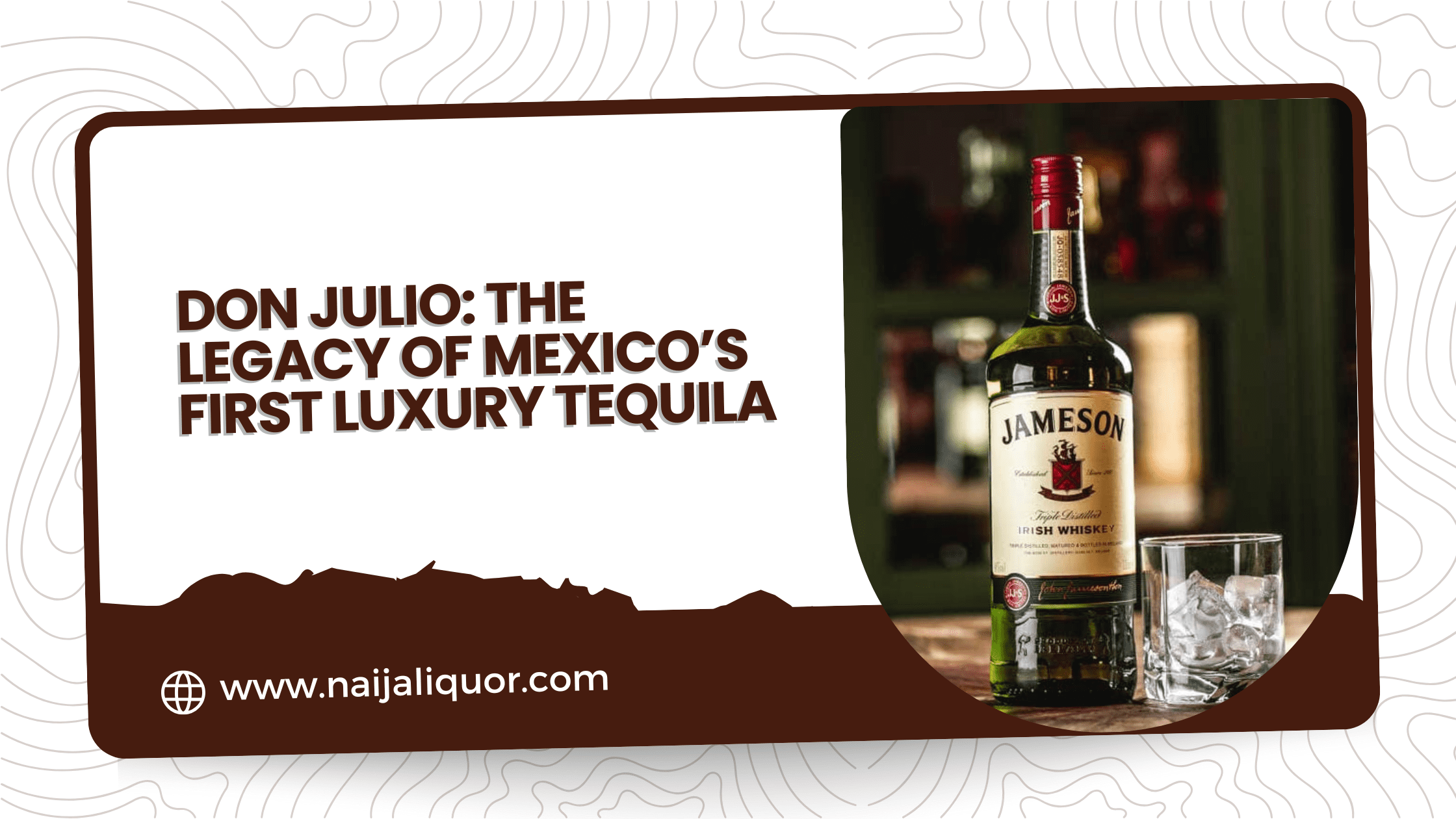 Jameson Irish Whiskey bottle