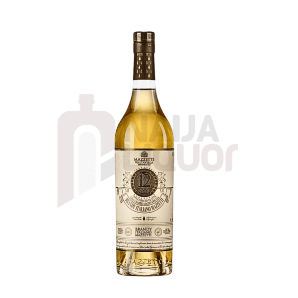 Mazzetti Brandy 12 Anni Invecchiata 12 Years Old Mazzetti Brandy 12 Anni Invecchiata 12 Years Old
