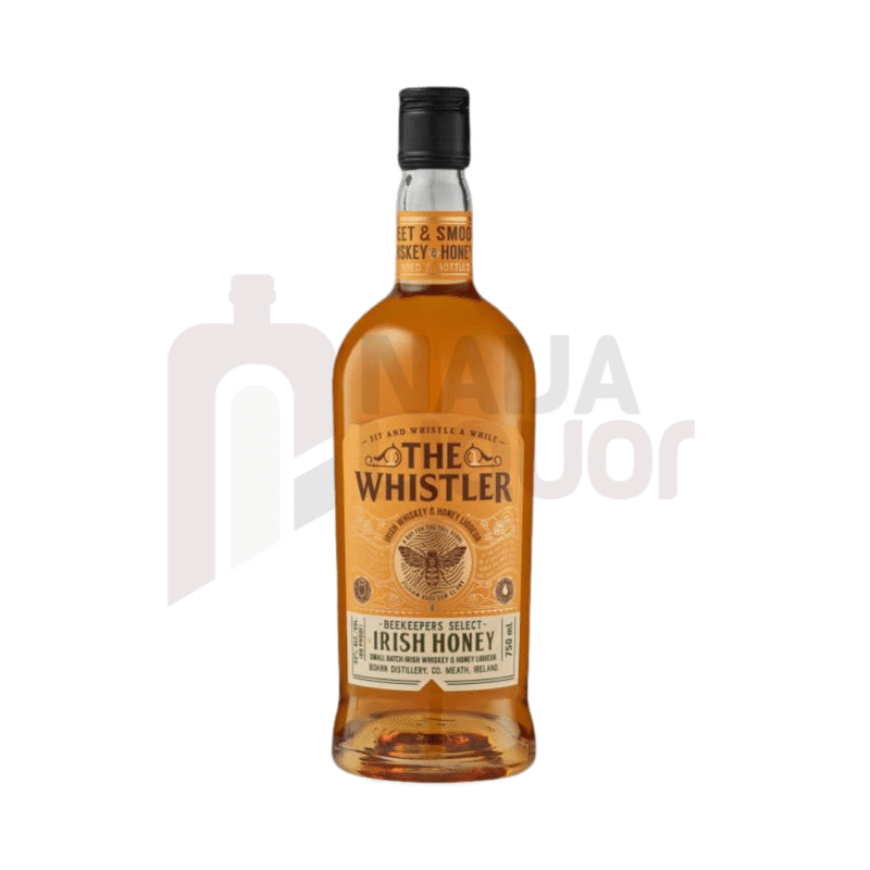 The Whistler Irish Honey Whisky bottle