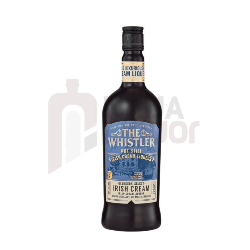 The Whistler Pot Still Irish Cream Liqueur bottle