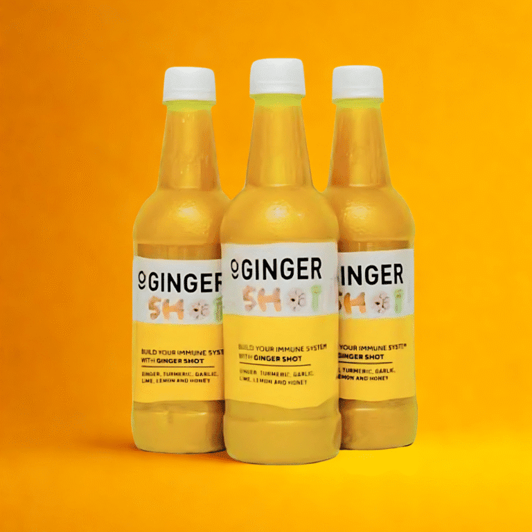 Ginger Shot 500ml, Ginger Shot 250ml, Ginger shot