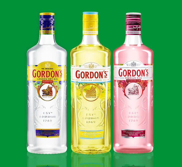 Gordon's Gin Collection, Gordon's Gin, Gordons Gin Collection