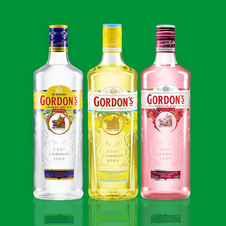Gordon's Gin Collection, Gordon's Gin, Gordons Gin Collection