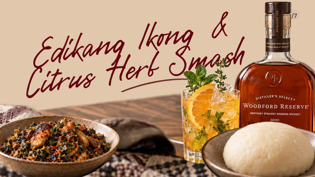 Jack Daniel's Food Pairings: 7 Nigerian Dishes to Try | Naija Liquor Edikang Ikong & Citrus Herb Smash