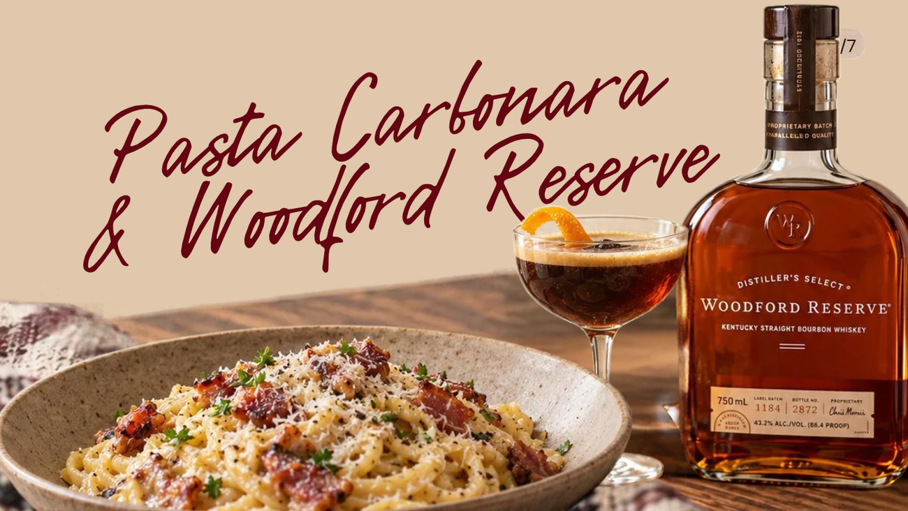 Jack Daniel’s Food x Cocktails: 7 Easy Whiskey Cocktail Recipes for Every Occasion | Naija Liquor Pasta Carbonara & Woodford Reserve